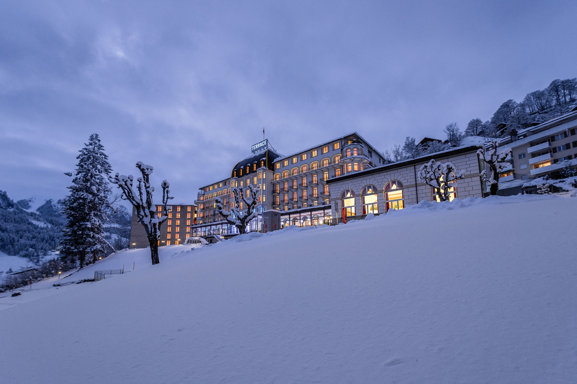 Hotel Terrace Engelberg Esterno foto
