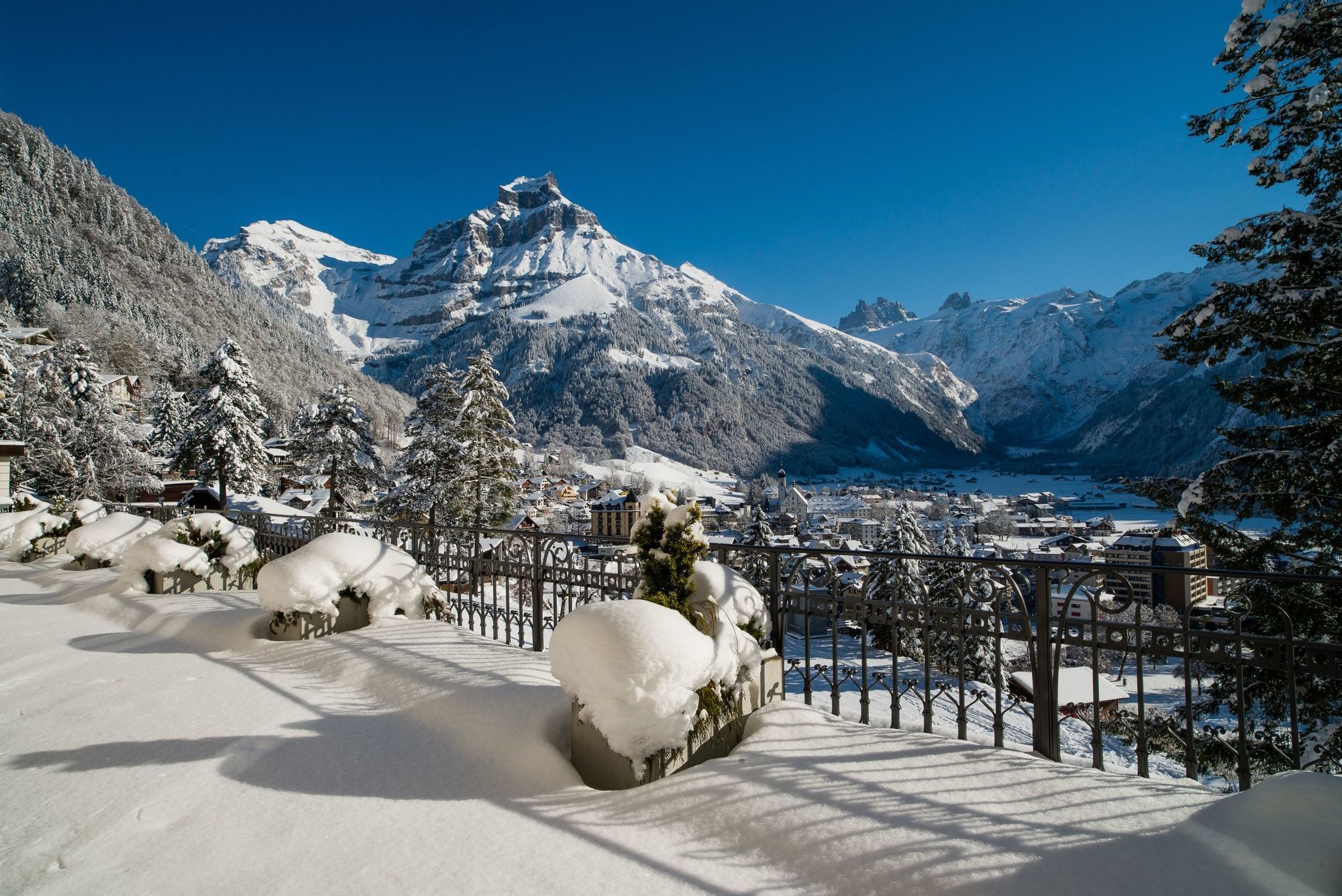 Hotel Terrace Engelberg Esterno foto